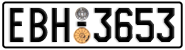 License plate of Greece, Cars