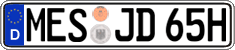 German license plate, Plates for oldtimers (type 