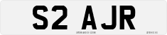 License plate of the United Kingdom, 1983 year system