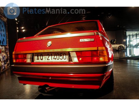 AQ 214050, Alfa Romeo 75