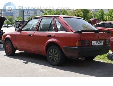 а 1247 МІ, Ford Escort