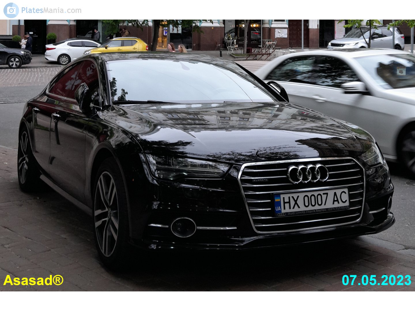 HX 0007 AC, Audi A7 1st gen (C7/4GA/4GF), facelift, 2014–2017