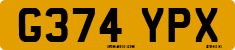 License plate of the United Kingdom, 1983 year system