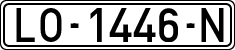 License plates of Spain, 1971 year series