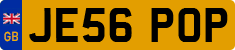 License plate of the United Kingdom, 2001 year system