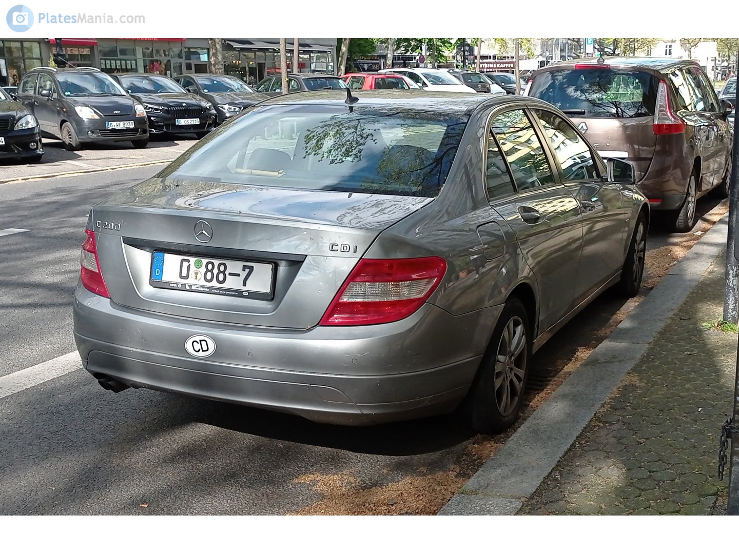0 88-7, Mercedes-Benz C-Klasse 3rd gen Sedan (W204), 2007–2015
