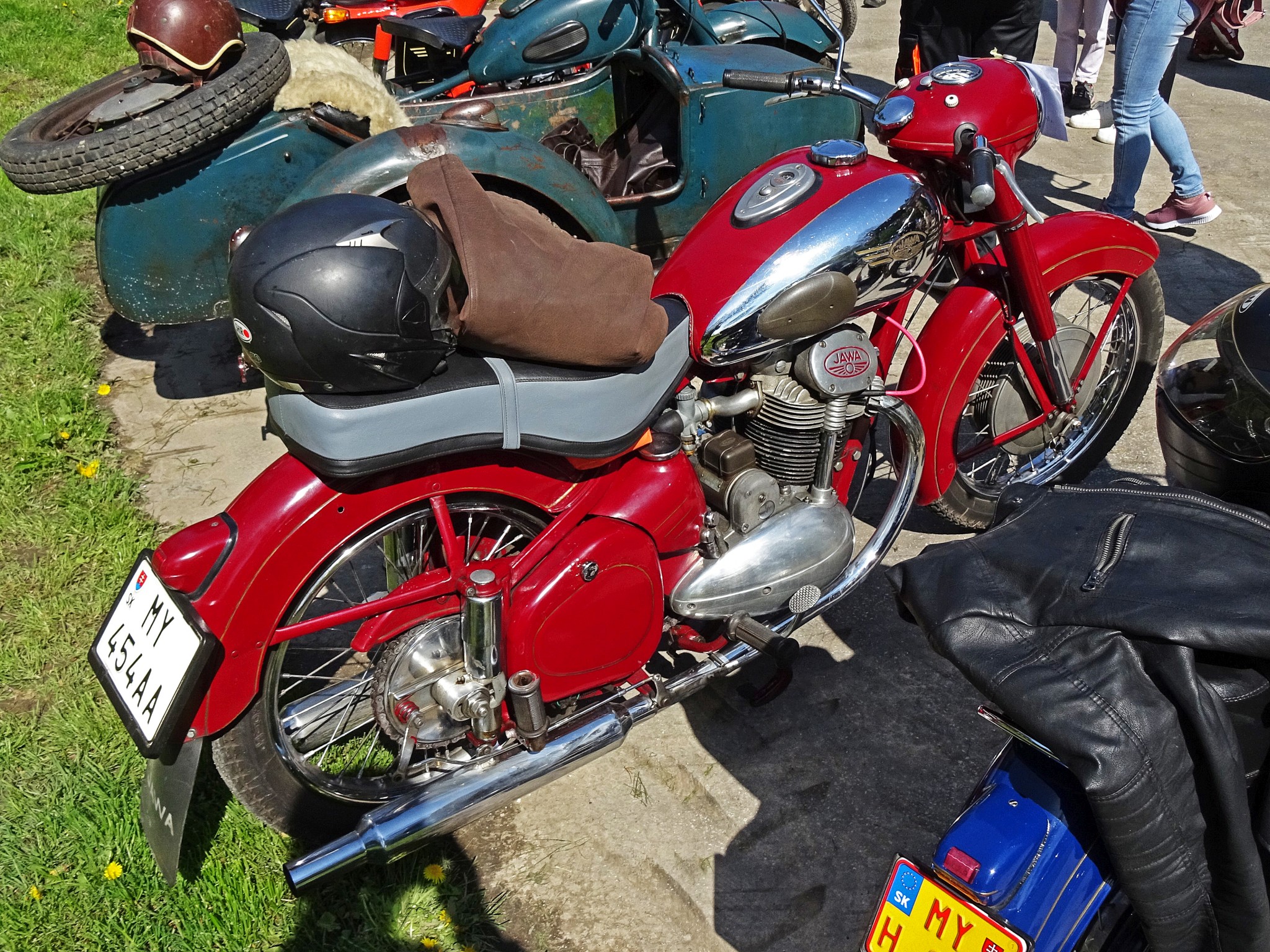 MY 454AA, Jawa 500 OHC, 1952–1958
