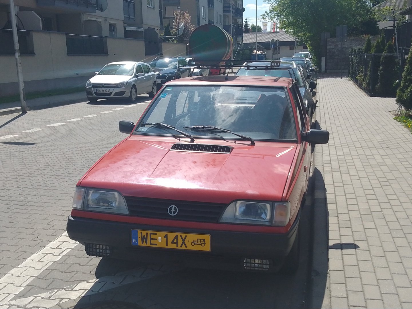 WE 14X, FSO Polonez 1st gen Liftback (Caro), 2nd facelift, 1991–1997