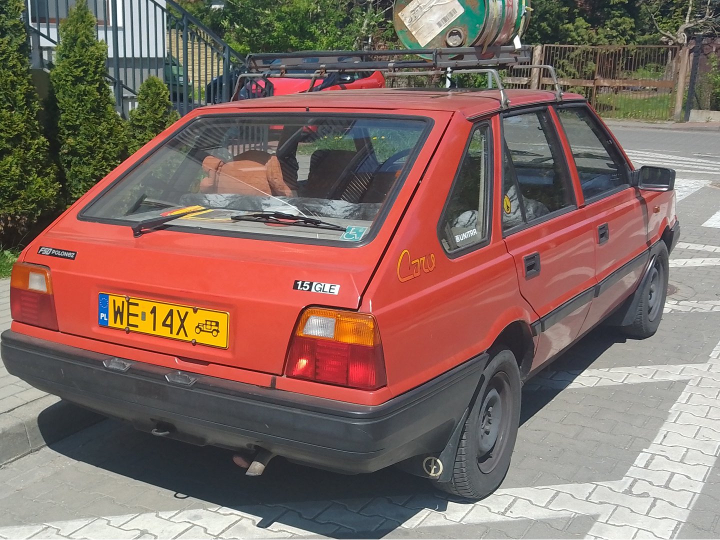 WE 14X, FSO Polonez 1st gen Liftback (Caro), 2nd facelift, 1991–1997