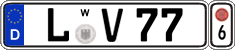 German license plate, Transferable license plates