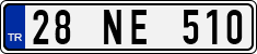 License plate of Turkey, Regular plates