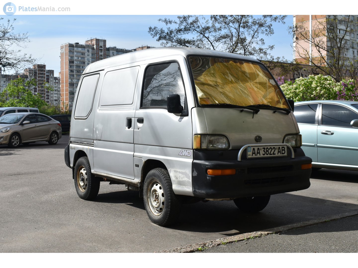 AA 3822 AB, Subaru Libero 2nd gen (FA), 1993–1998