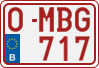 License plate of Belgium, Regular plates (2010)