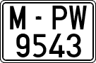License plates of Spain, 1971 year series