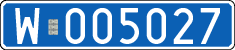 License plates of Poland, Diplomatic