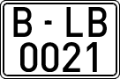 License plates of Spain, 1971 year series