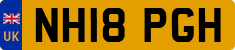 License plate of the United Kingdom, 2001 year system