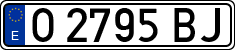 License plates of Spain, 1971 year series