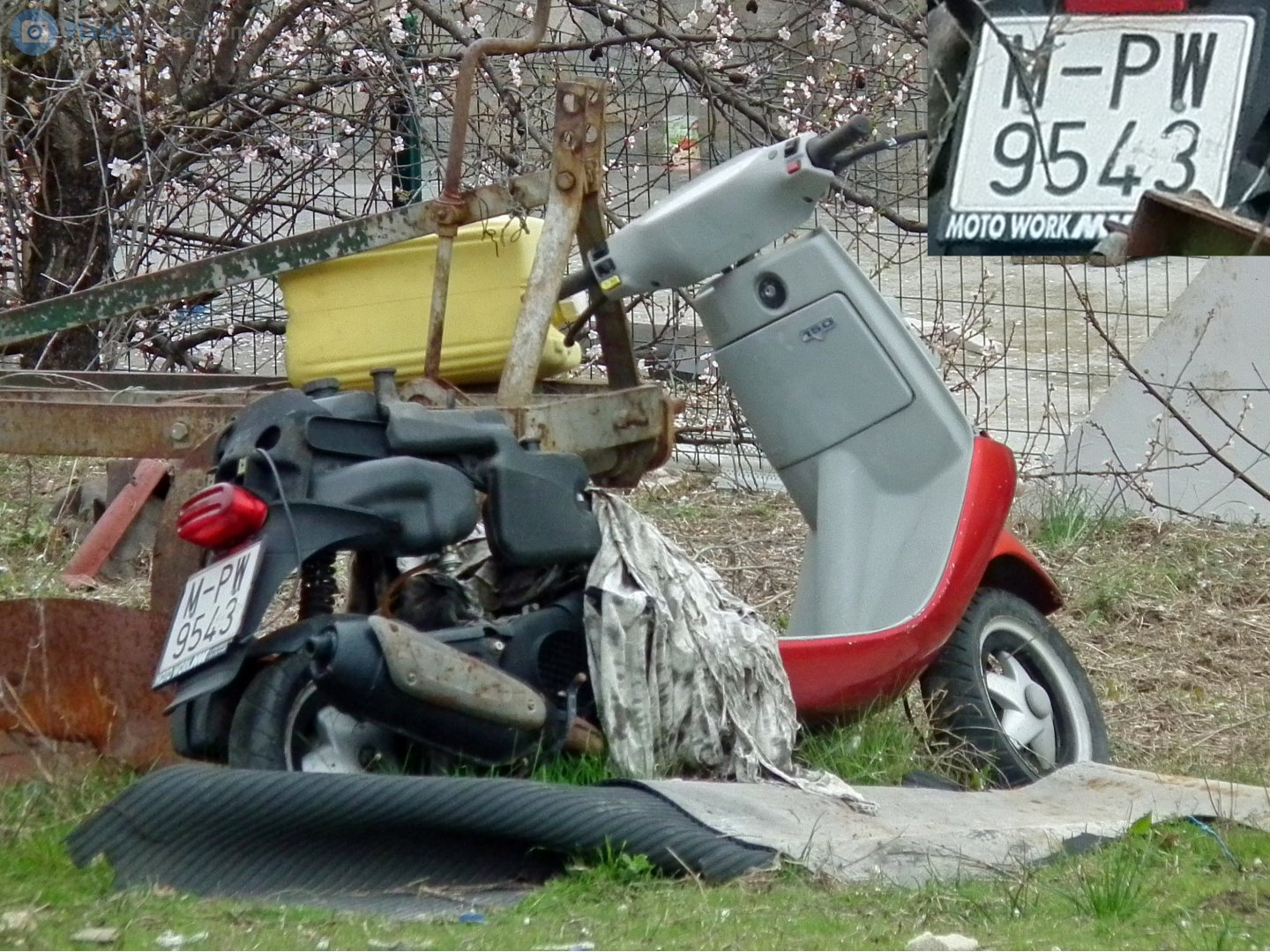 M 9543 PW, Piaggio Skipper 1st gen, 1993–2000