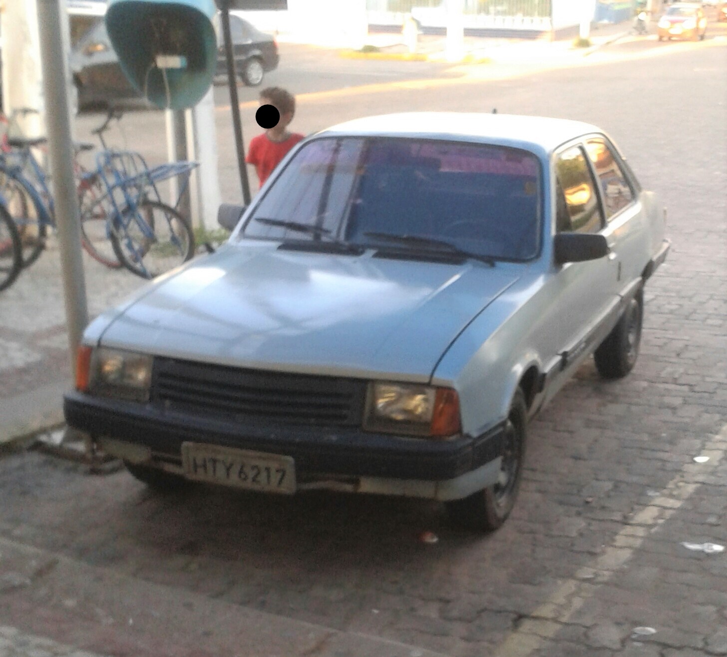 HTY-6217, Chevrolet Chevette 1st gen 2-door Sedan (T-body; LATAM-market), facelift, 1983–1995