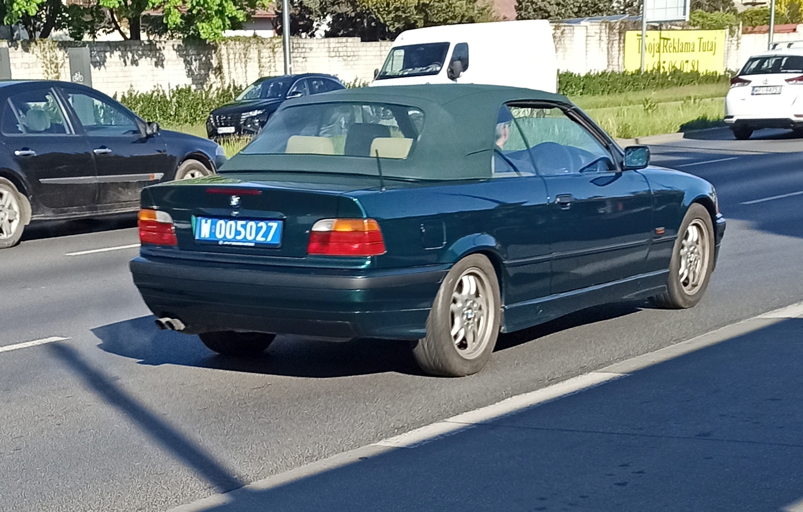 W 005027, BMW 3 Series 3rd gen Convertible (E36), 1993–1999