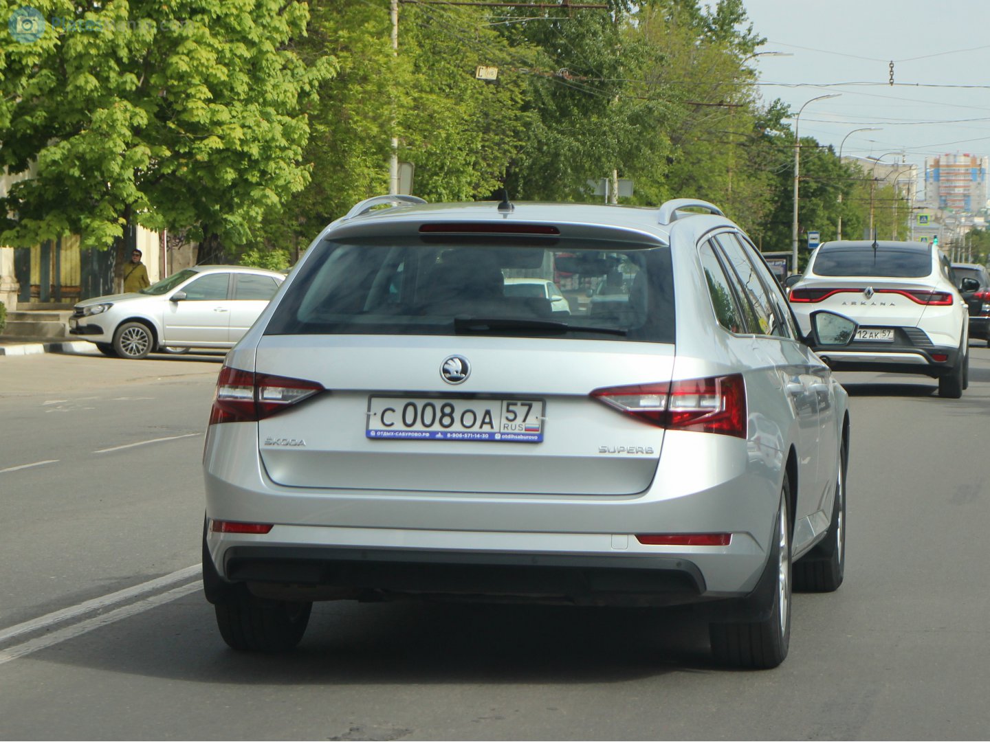 с 008 оа 57, Skoda Superb 3rd gen Combi (B8/3V5), 2015–2019