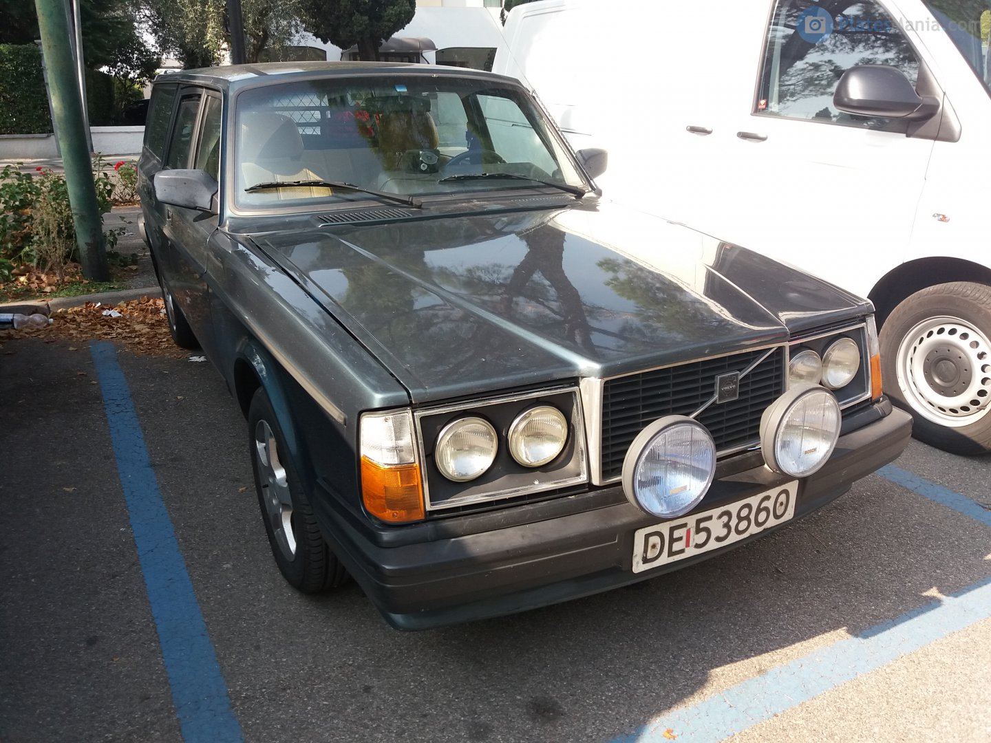 DE 53860, Volvo 240-Series 1st gen 5-door Wagon (245), facelift, 1978–1993