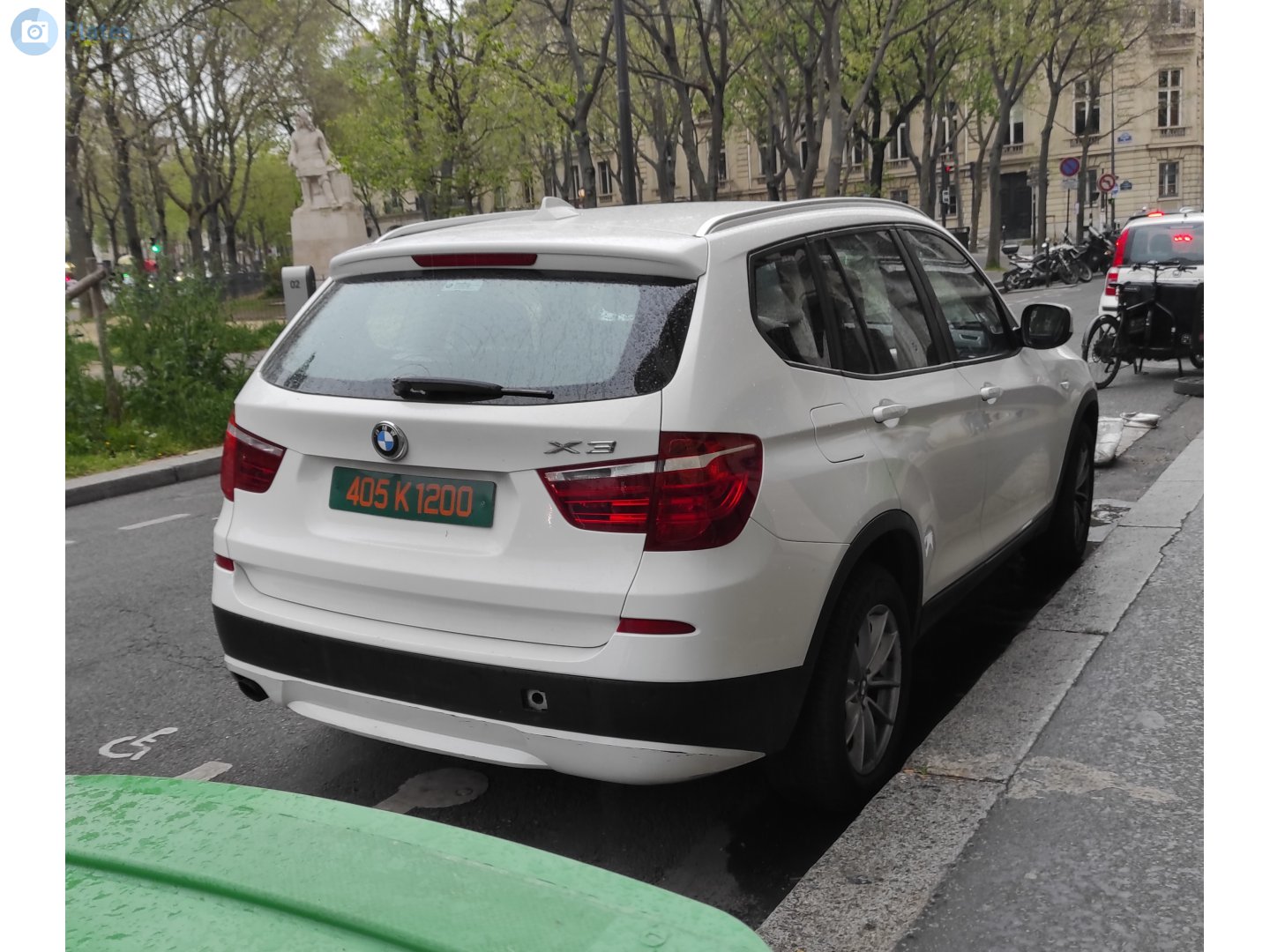 405 K 1200, BMW X3 2nd gen (F25), 2010–2014