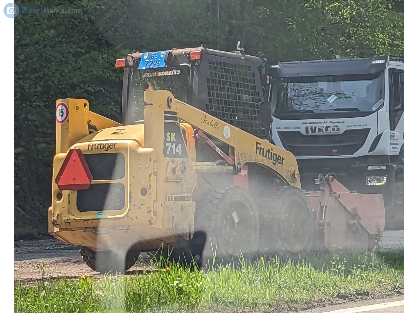 BE 7294, Komatsu SK-Series 