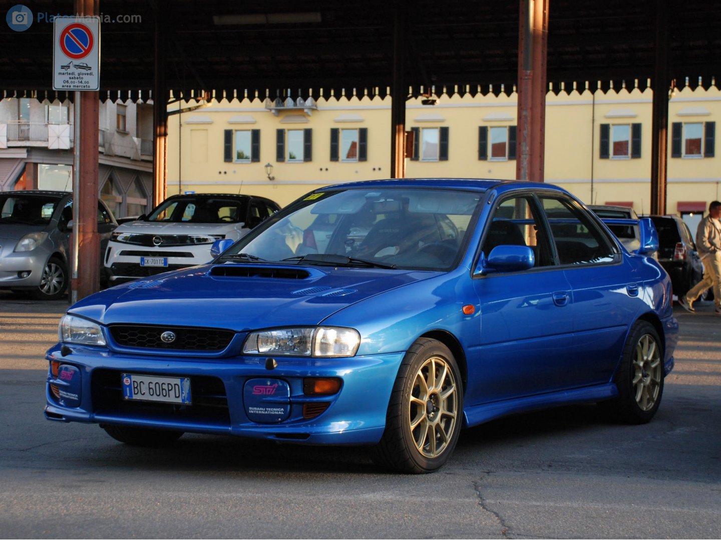 BC 606 PD, Subaru Impreza 1st gen Sedan (GC), 1992–2001