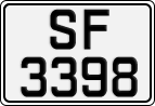 License plate of Norway, Trailers, motorcycles, special vehicles