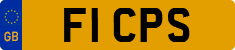 License plate of the United Kingdom, 1983 year system