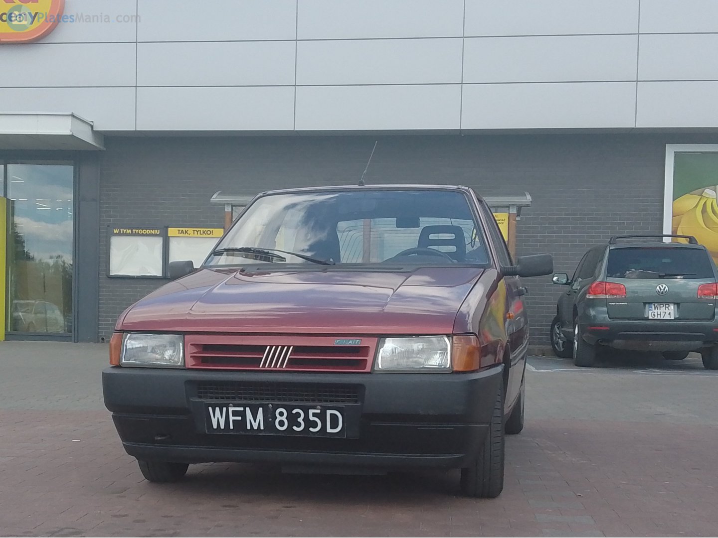 WFM 835D, FIAT Uno 1st gen 5-door Hatch (146), facelift, 1989–1995 (–2003 for others)