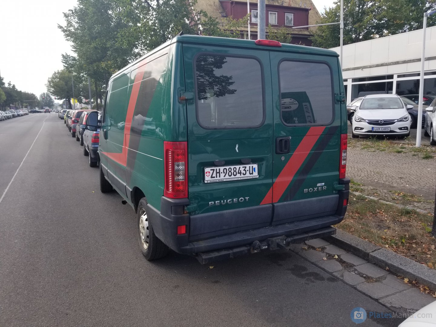 ZH 98843 U, Peugeot Boxer 1st gen Van (X244), facelift, 2002–2006 (–2016 for LATAM-market)