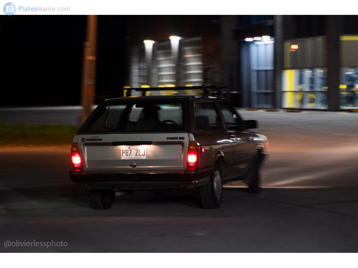 P87 ZLJ, Volkswagen Fox Parati-rebadged Wagon (Type 30; NA-market), 1987–1991