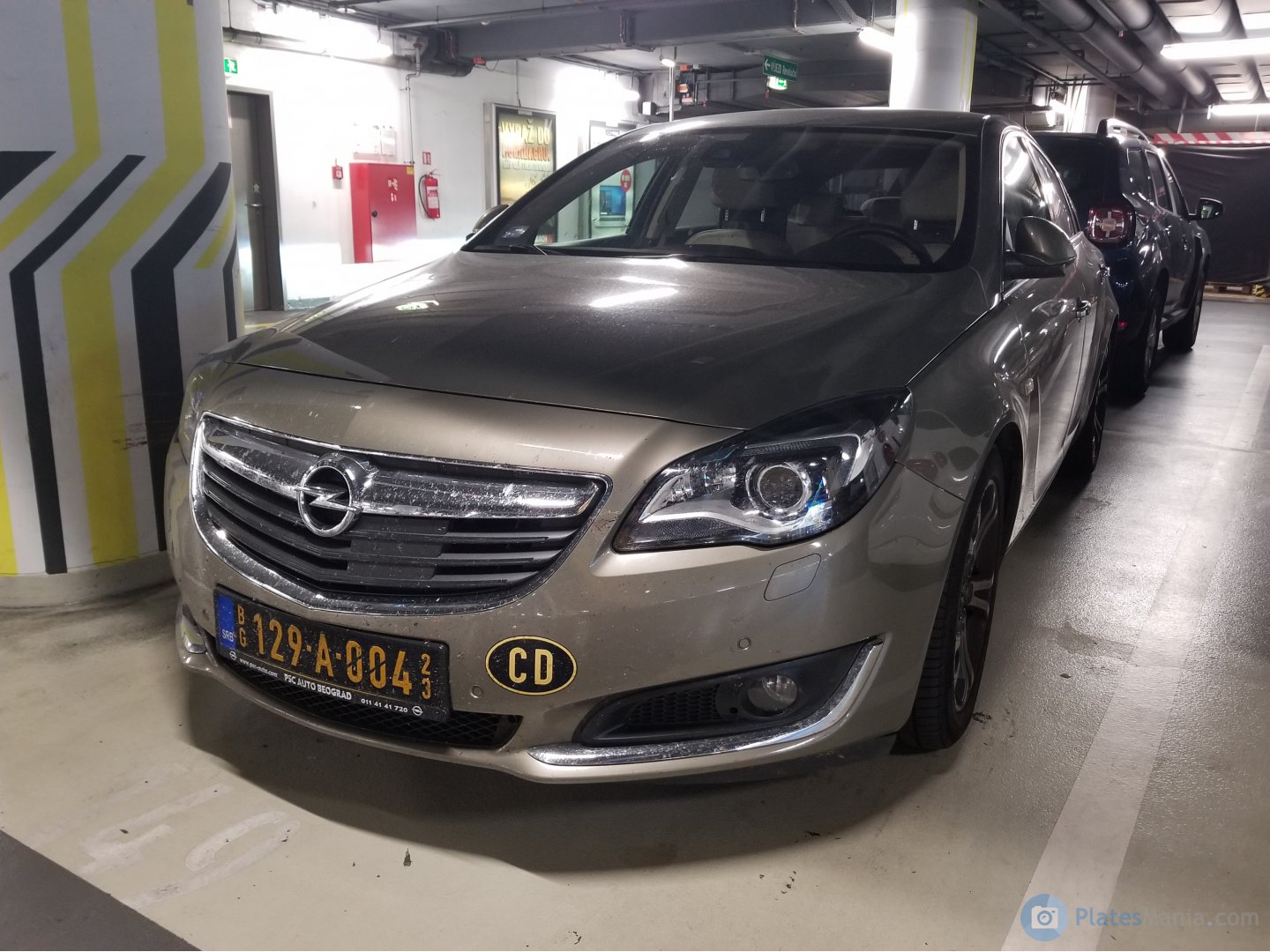 BG 129-A-004, Opel Insignia 1st gen Sedan/Liftback  (A; G09), facelift, 2013–2017