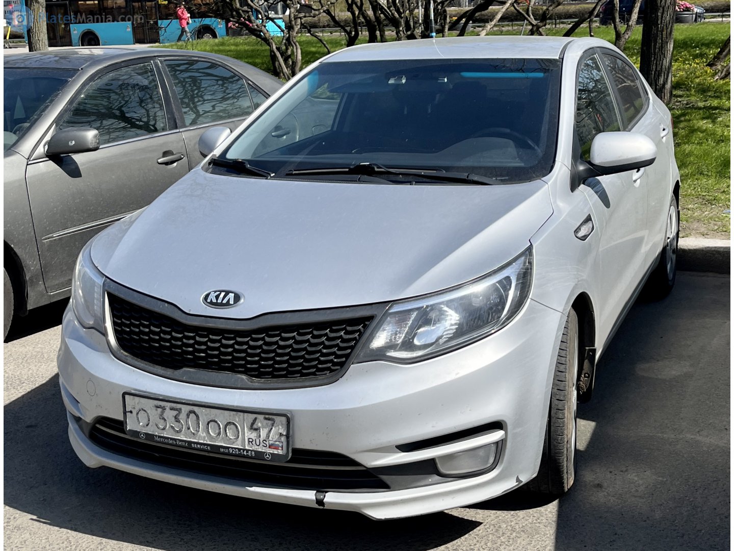 о 330 оо 47, Kia Rio 3rd gen Sedan (QB; CIS-market), facelift, 2015–2017