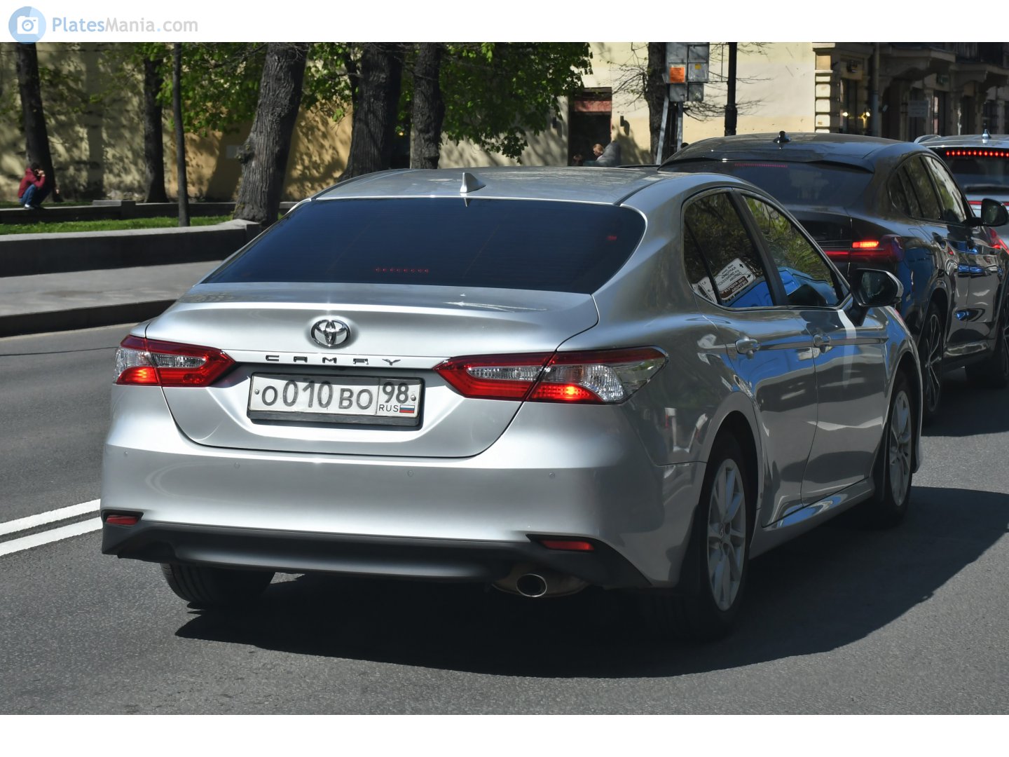 о 010 во 98, Toyota Camry 8th gen (XV70), 2017–