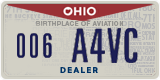 Ohio, Dealer (1(23) X1XX)