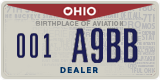 Ohio, Dealer (1(23) X1XX)