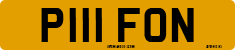 License plate of the United Kingdom, 1983 year system