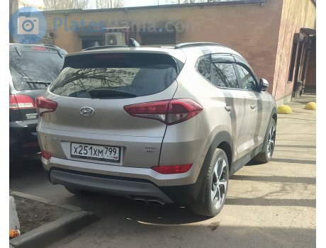 х251хм799, Hyundai Tucson