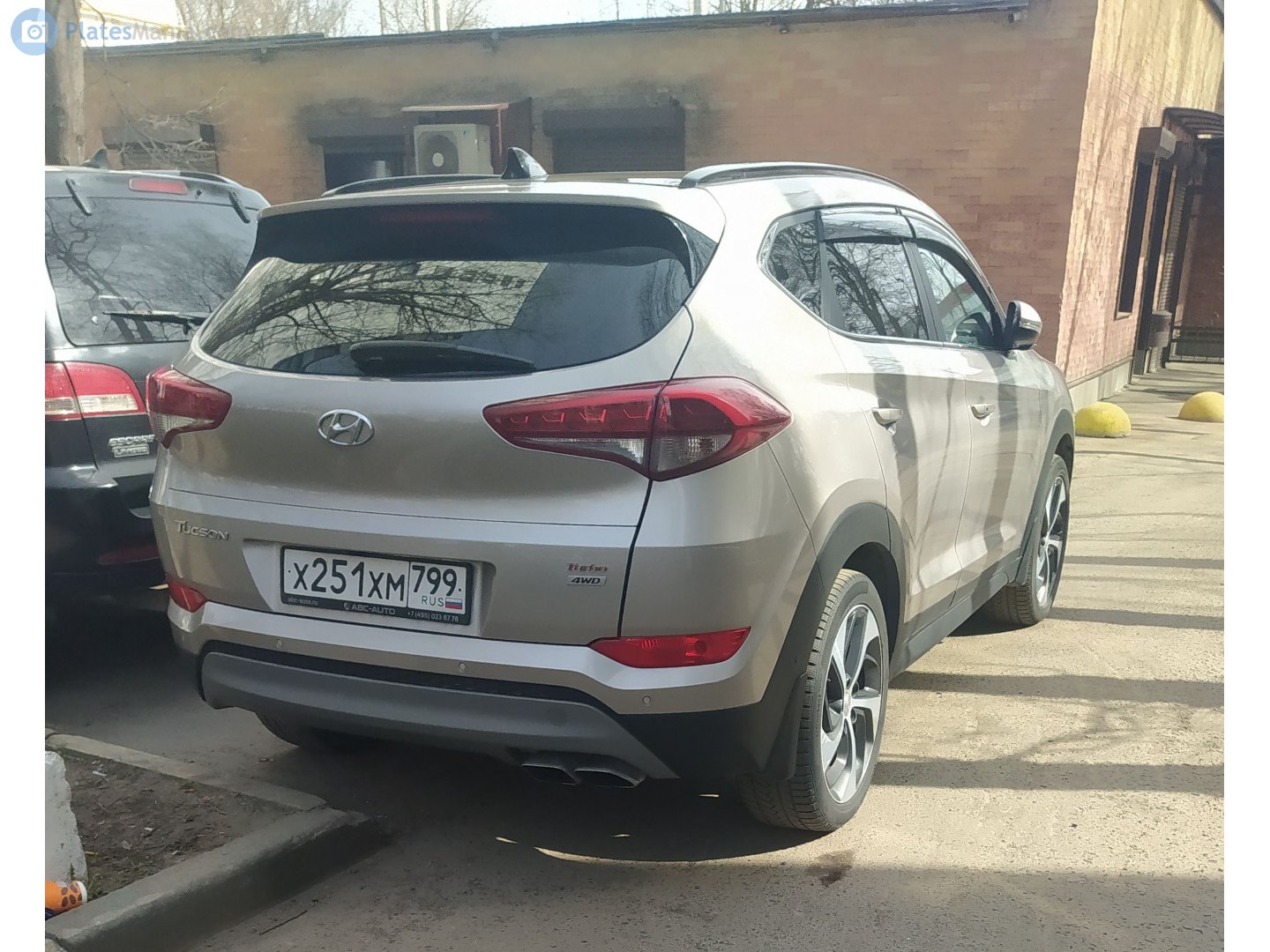 х 251 хм 799, Hyundai Tucson 3rd gen (TL), 2015–2018 (–2023 for LATAM-market)