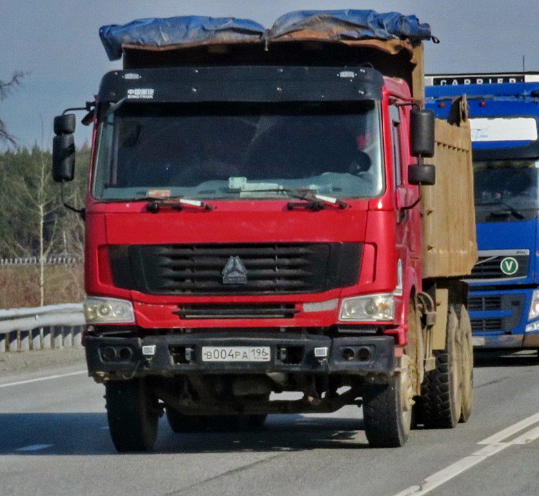 в 004 ра 196, CNHTC (Sinotruk) Howo 7-Series 