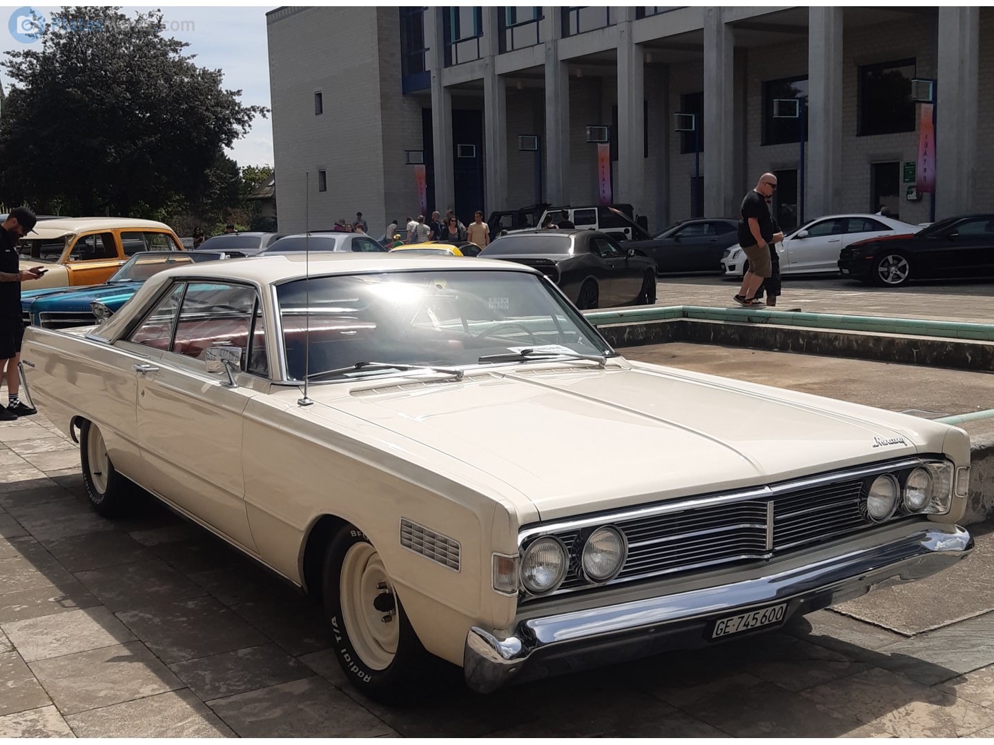 GE 745600, Mercury Monterey 6th gen 1966 2-door Hardtop (63A), 1st facelift, 1965–1966