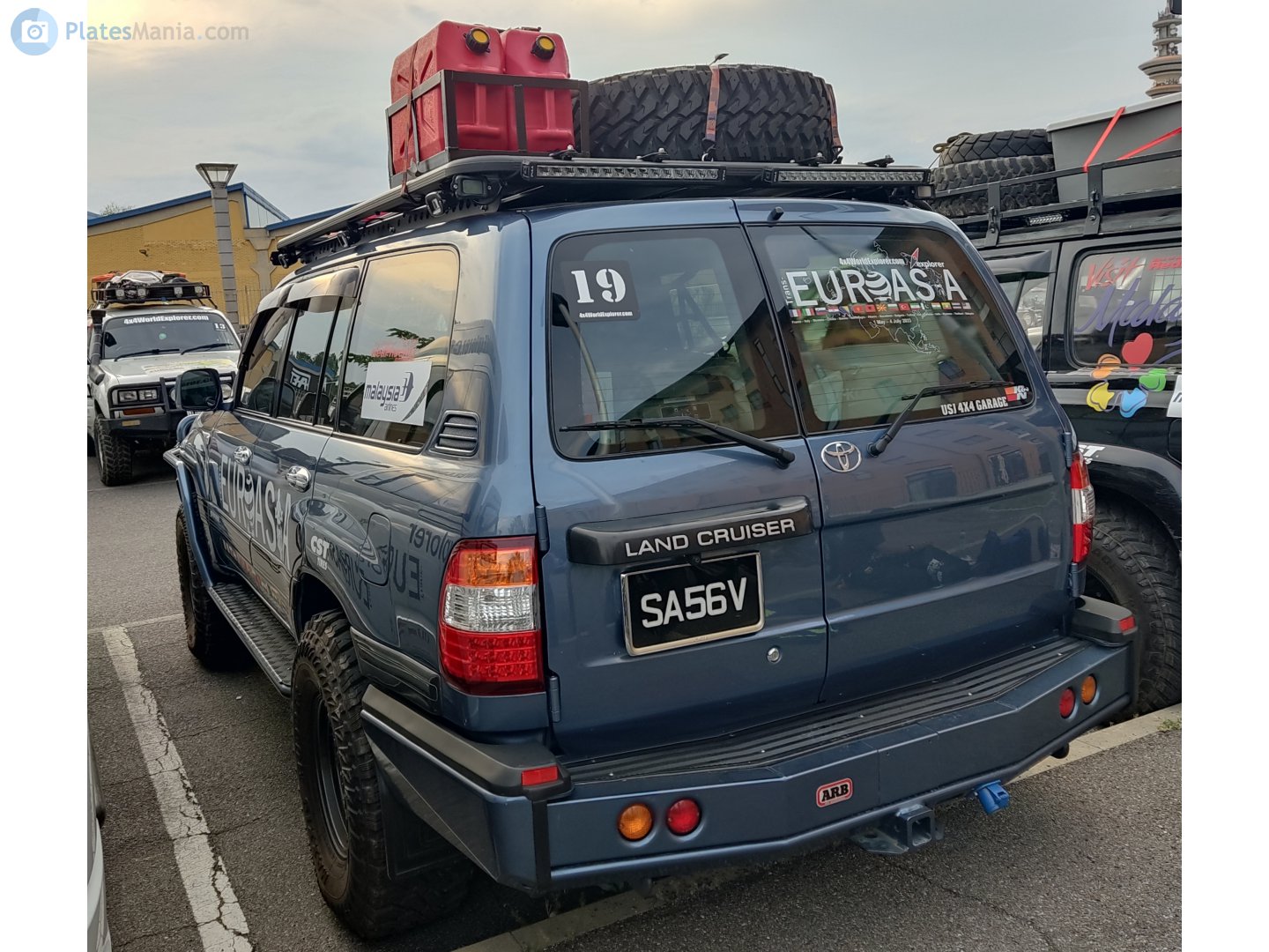 SA 56 V, Toyota Land Cruiser 100 (J100), 1998–2007