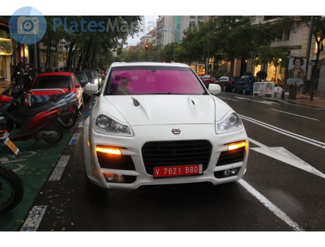 V 7621 BBD, Porsche Cayenne