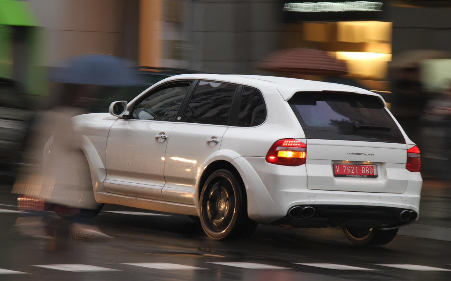 V 7621 BBD, Porsche Cayenne 1st gen (957; 9PA), facelift, 2007–2010