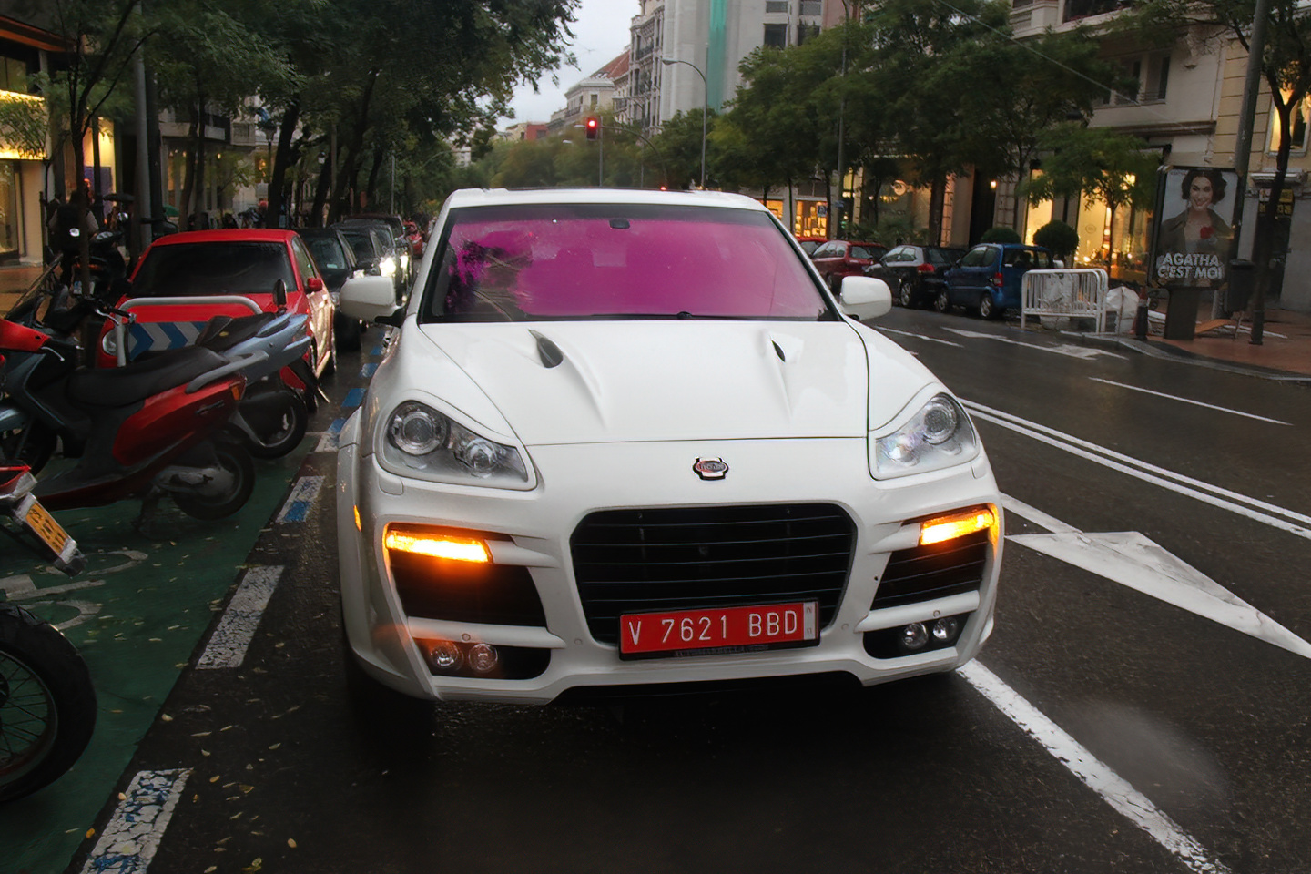 V 7621 BBD, Porsche Cayenne 1st gen (957; 9PA), facelift, 2007–2010