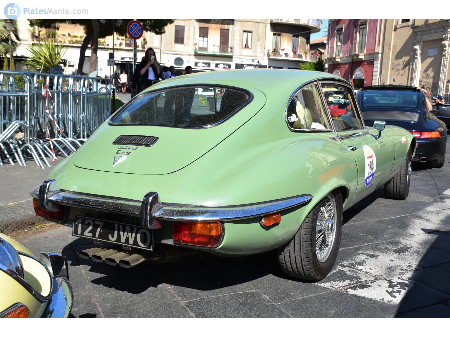 127JWO, Jaguar E-Type 